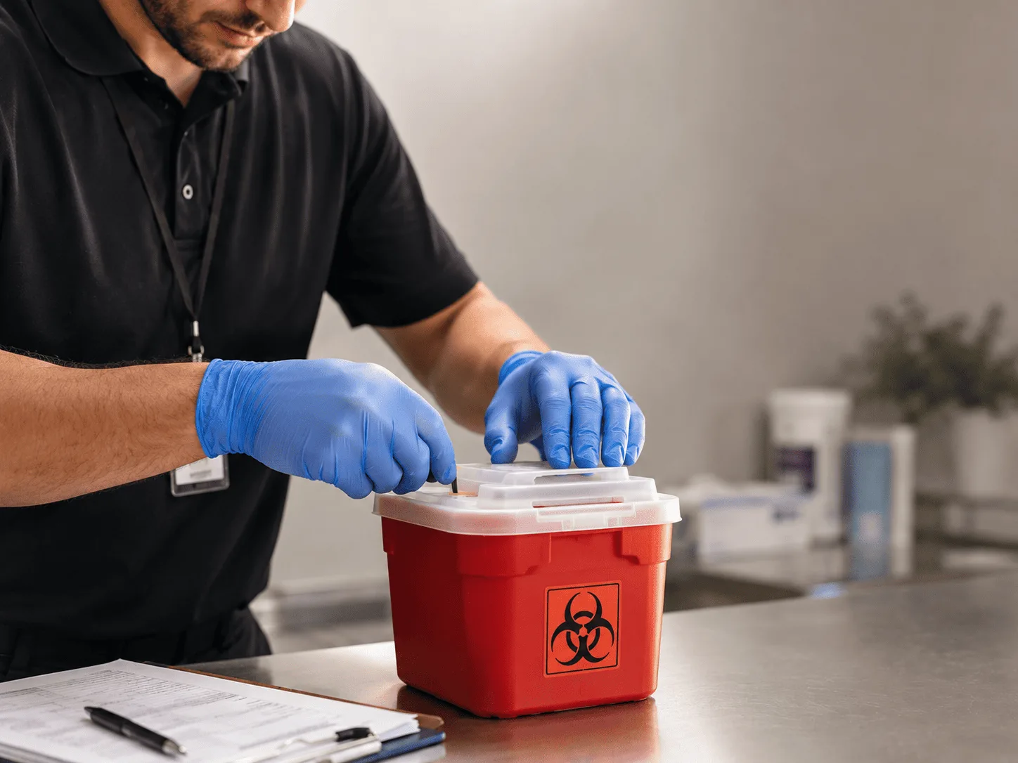Why choose Sharps Waste Disposal in Dakota City, IA